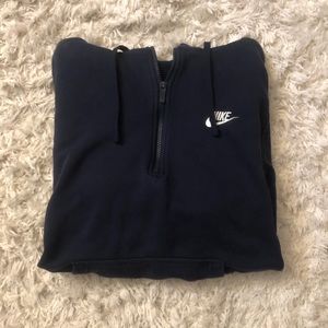 nike hoodie half zip